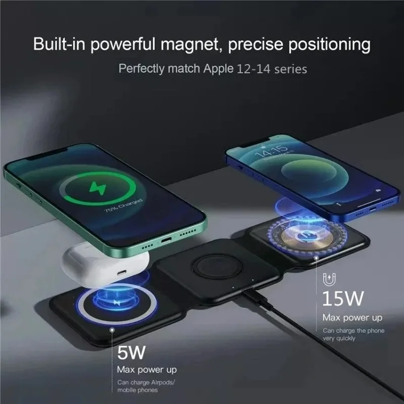Przenośna magnetyczna bezprzew – Smartwatch Watches For Iphone recenzja i cena